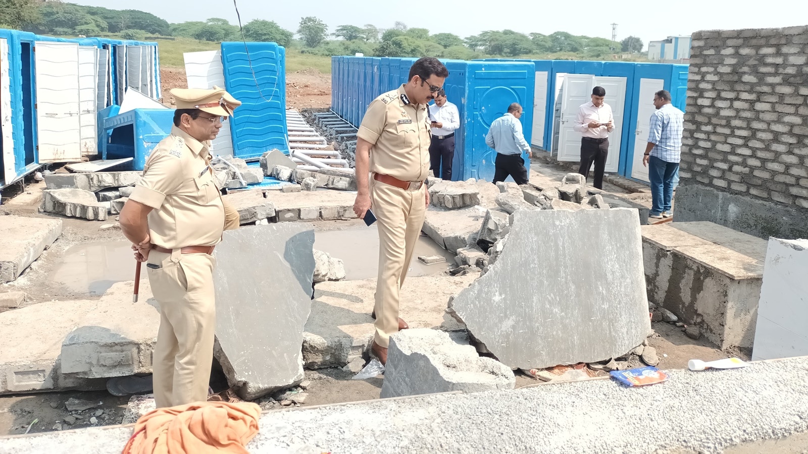 water tanker collapse