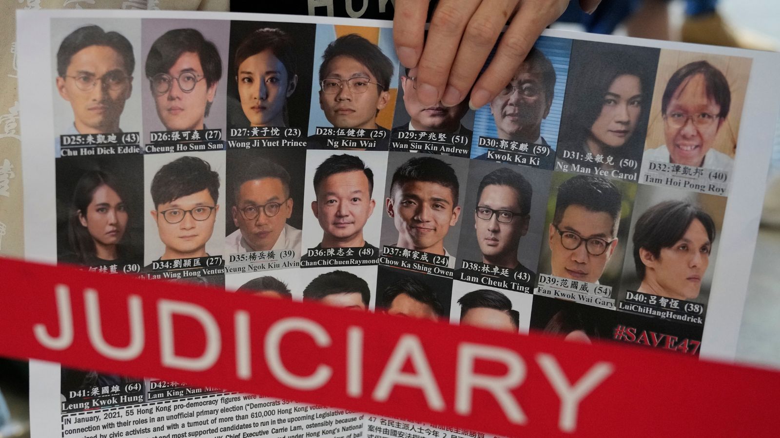 Hong Kong Crackdown: 45 Pro-democracy Activists Sentenced Under ...