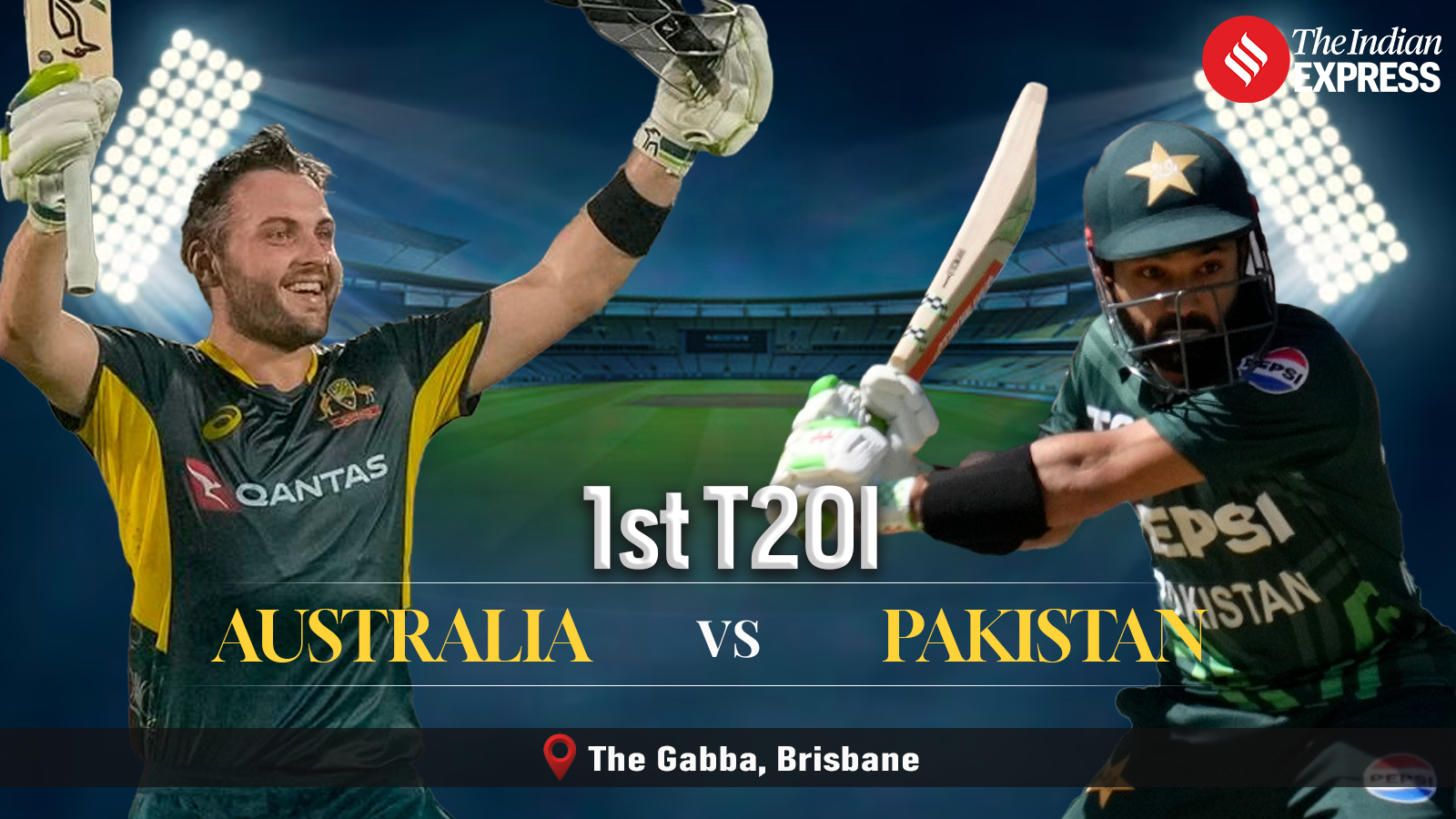 AUS vs PAK 1st T20I Live Cricket Score, Australia vs Pakistan Today T20