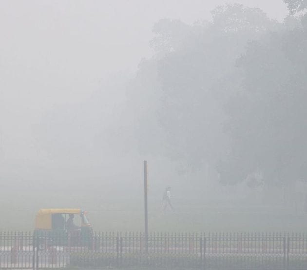 On Wednesday morning, Delhi experienced its first dense smog episode of the season, with the deteriorating air quality reducing visibility across the city and leading to multiple flight diversions.