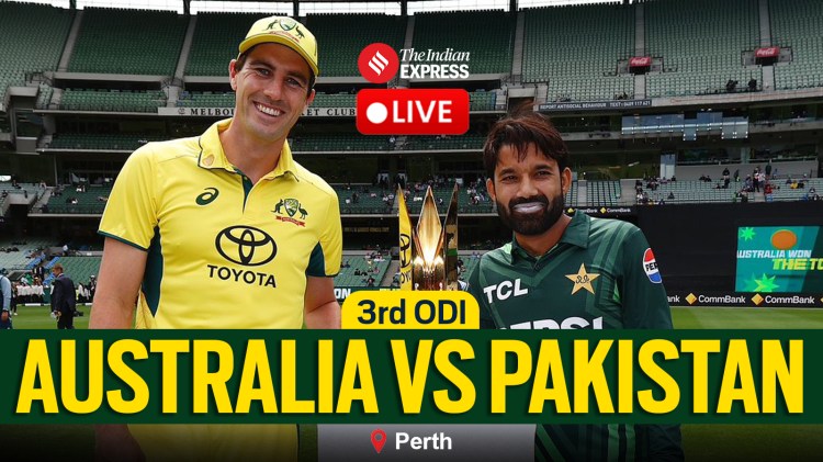 Australia vs Pakistan (AUS vs PAK) 3rd ODI Live Cricket Score Online Today Match Updates: Catch all the live updates from Perth Stadium