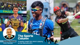 Allah Ghazanfar, Robin Minz and Bevon Jacobs, MI, Mumbai Indians