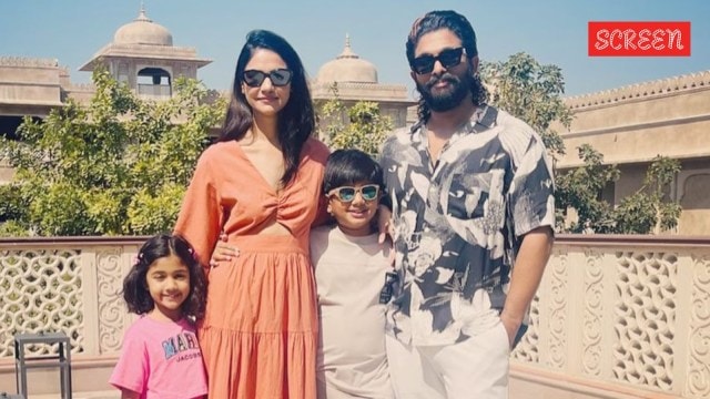 Allu Arjun talks astir  his children Ayaan and Arha, and woman  Sneha