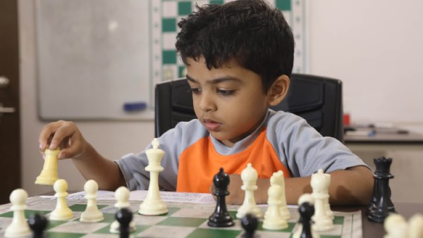 Anish Sarkar does his schooling from St James school (Express photo by Partha Paul)