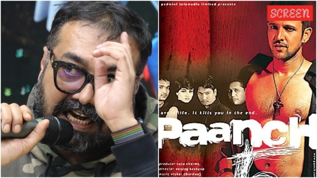 Anurag Kashyap's debut directorial Paanch ne'er  saw the airy  of the day.