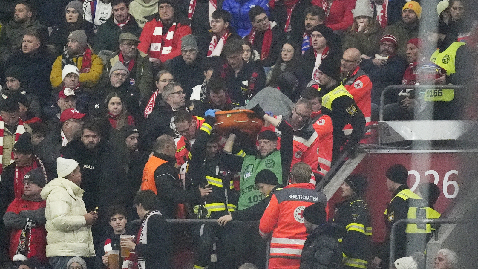 Bayern Munich’s Champions League win over Benfica overshadowed by home fan’s death