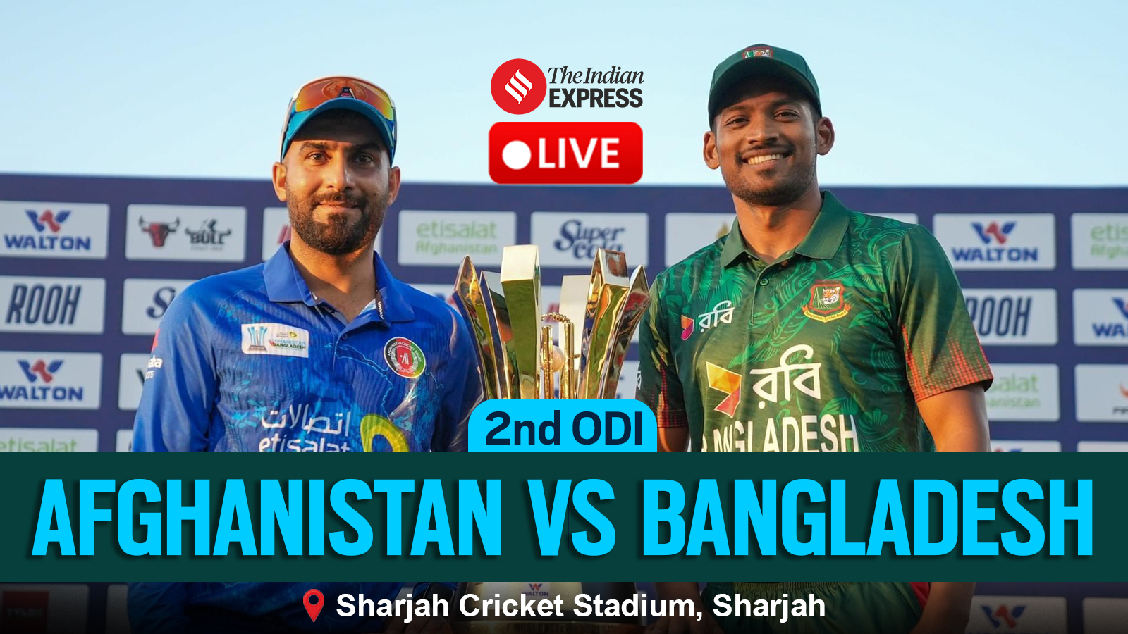 BAN Vs AFG 2nd ODI Live Cricket Score, Bangladesh Vs Afghanistan Today ...