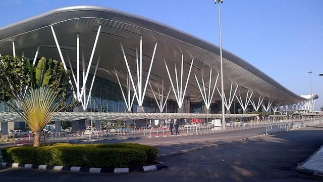 Commuters readying  to scope   the Bangalore International Airport via K R Puram, Nagavara (Outer Ring Road) and Hebbal indispensable   usage  alternate  routes to travel, the advisory said. (File Photo)