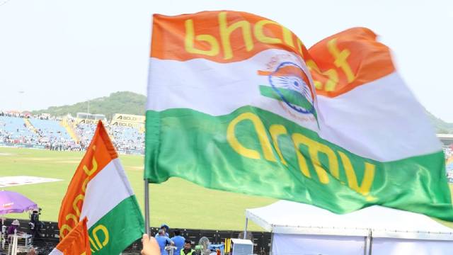 Sunil Gavaskar has asked Bharat Army to alteration  its flag. (X | Bharat Army)