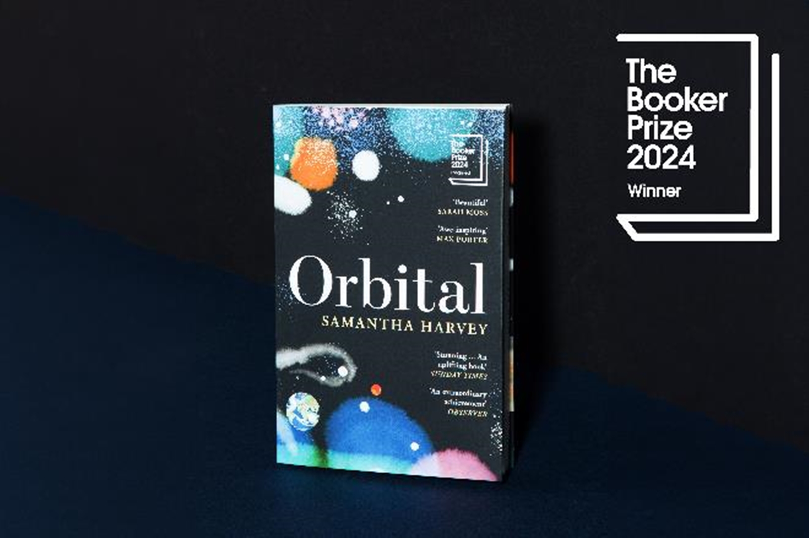 British writer Samantha Harvey’s spacestation novel ‘Orbital’ wins the