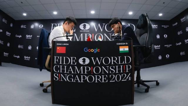 D gukesh vs Ding Liren Chess World Championship