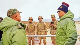 Ladakh Patrolling, Demchok Patrolling, Depsang Plains Patrolling, Demchok, Depsang Plains, India China troop disengagement, India China Ladakh disengagement, LAC disengagement, India China border standoff, indian express
