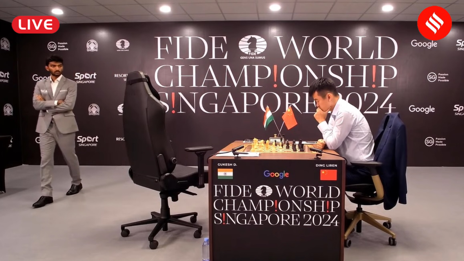 World Chess Championship 2024 Gukesh loses Game 1 after escaping