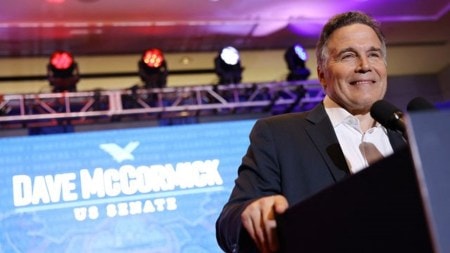 Republican Senate candidate Dave McCormick