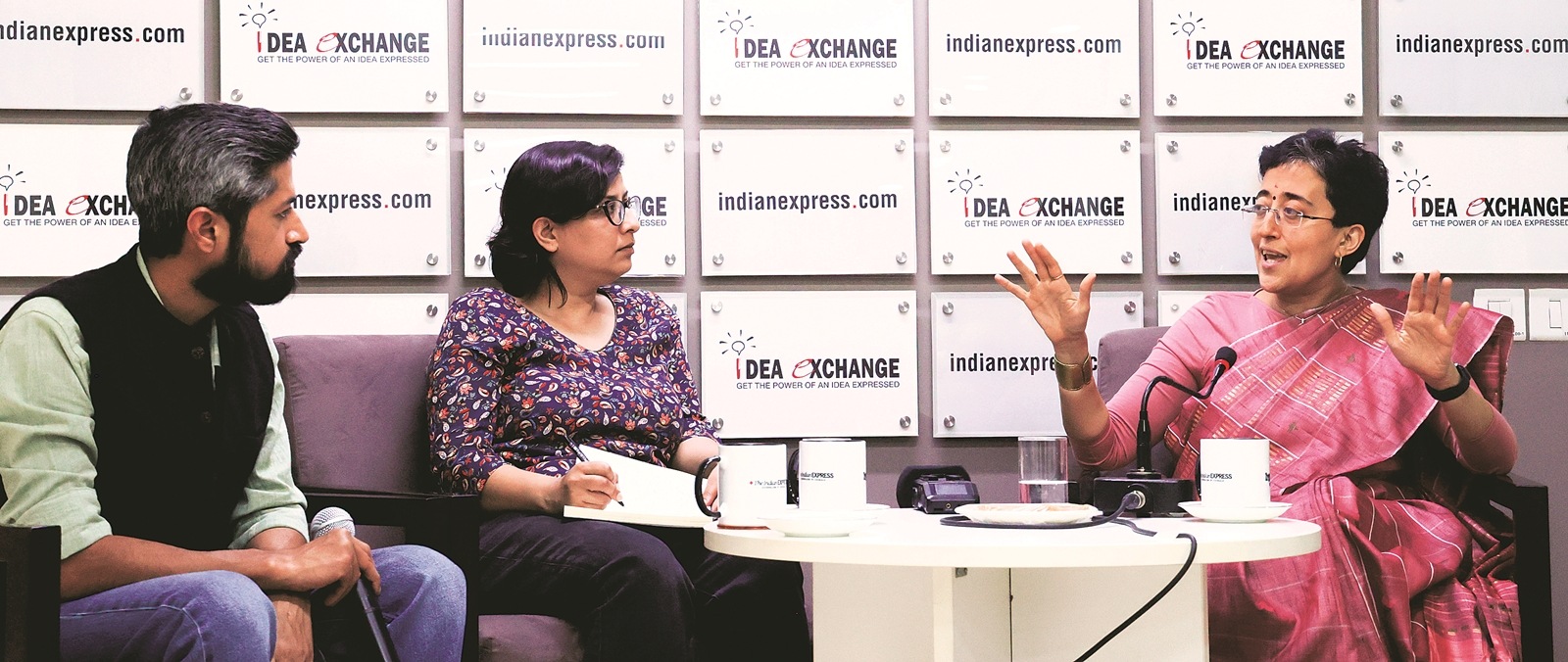 Arvind Kejriwal, Delhi CM Atishi, Atishi AAP, Delhi assembly elections, Delhi elections, Delhi air pollution, AQI North India, Central government Delhi, Indian express, Delhi city news