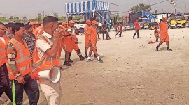 On your marks, get set, tsunami: An ocean institute executes mega drill