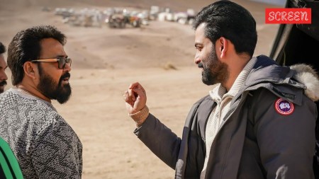 On Kerala Piravi, both Malayalam superstar Mohanlal and actor-filmmaker Prithviraj Sukumaran took to social media to share another poster of the movie, featuring the release date for Empuraan.