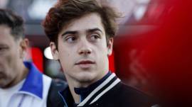 Williams' Franco Colapinto before practice (Reuters)