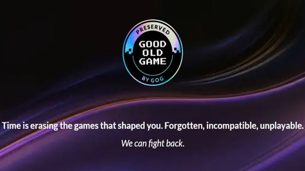 GOG Preservation Program currently has 100 games.