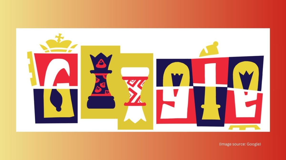 Google Doodle Today, World Chess Championship 2024 (Image source: Google)