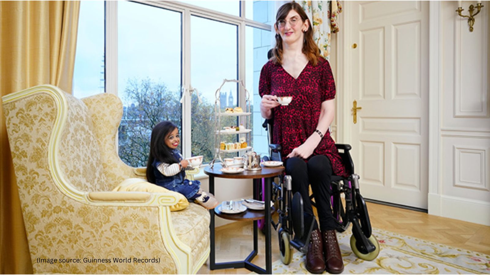 Guinness World Records Day: When the world’s tallest woman bonded with the shortest over tea