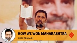 maharashtra elections, rahul gandhi, indian express