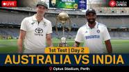 India Vs Australia Highlights 1st Test Day 2 IND 172 0 At Stumps Vs India Vs Australia Highlights 1st Test Day 2 IND 172 0 At Stumps Vs