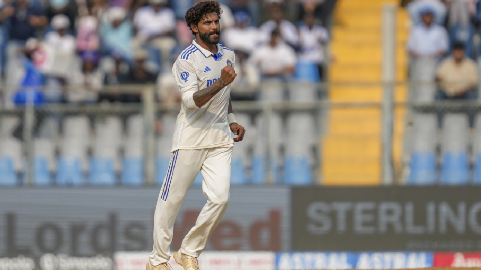 Ravindra Jadeja becomes India’s fifth-highest wicket-taker in Tests