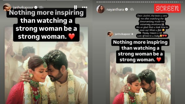 Jahnvi praises Nayanthara for her documentary