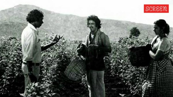 Kamal Haasan, Sridevi and Bharathiraja from 16 Vayathiniley