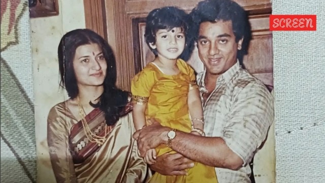 Both Kamal Haasan and Sarika began their careers arsenic  kid  actors.