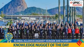 Knowledge nugget of the day: Global anti-hunger alliance