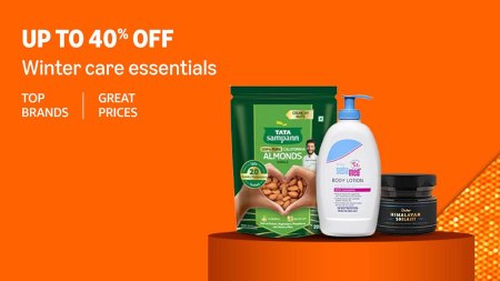 Up to 40% off on Winter Care Essentials