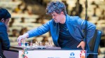 Magnus Carlsen taking on Nihal Sarin at the Tata Steel India chess tournament. (PHOTO: Lennart Ootes)