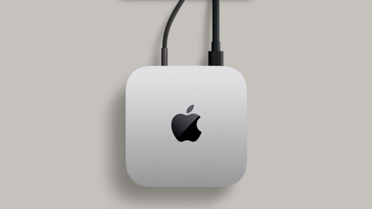 The new Mac mini is powered by the M4 chipset.