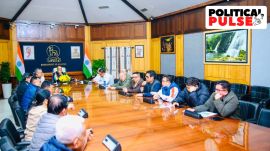 Manipur MLA meeting with Biren Singh