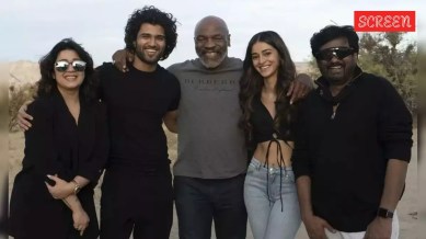 Mike Tyson with Liger team