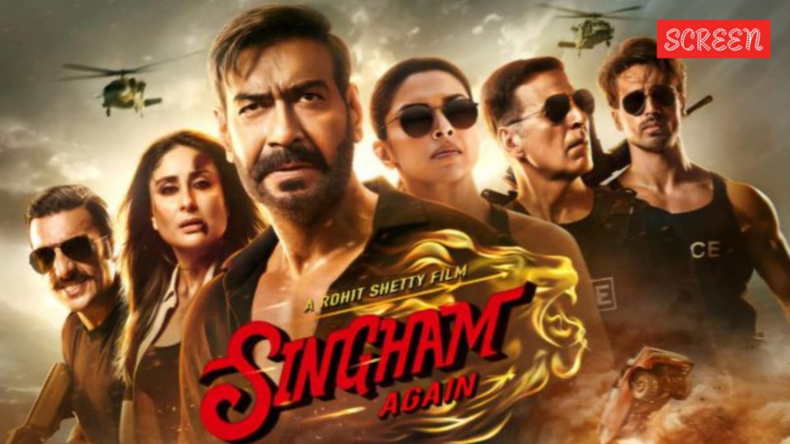 Singham Again box office collection day 4: Ajay Devgn film drops by 51 ...