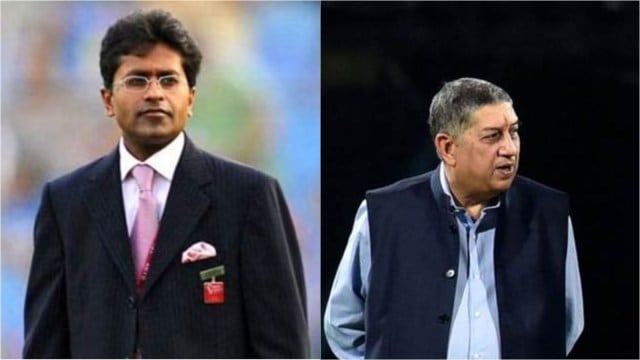 Lalith Modi N Srinivasan IPL