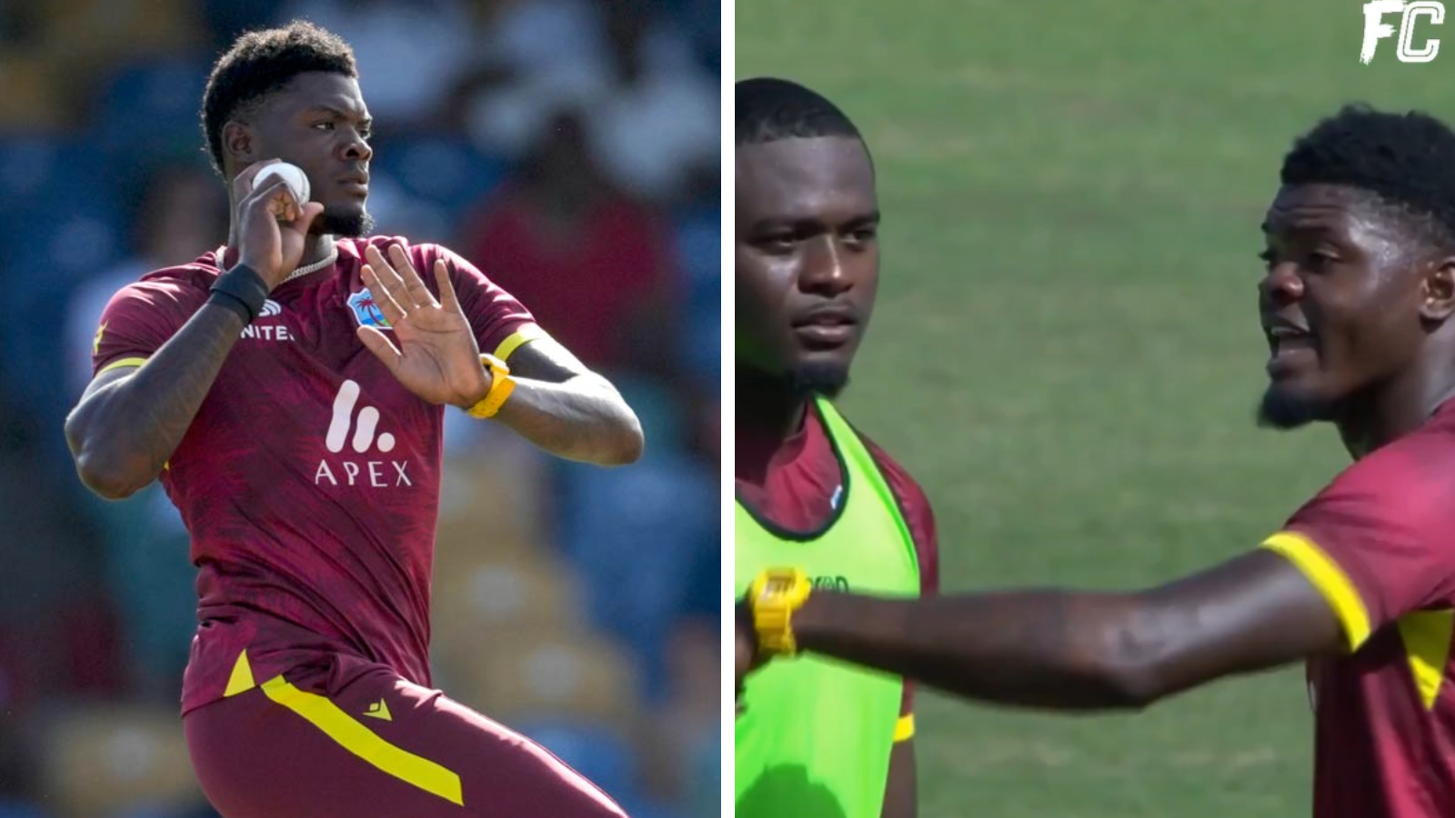 West Indies suspends Alzarri Joseph for two matches for on-field argument with Shai Hope