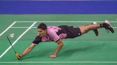 Priyanshu Rajawat lost to Singapore's Jason Teh Jia Heng won 21-13, 21-19 in 48 minutes on Saturday in Lucknow. (PTI)