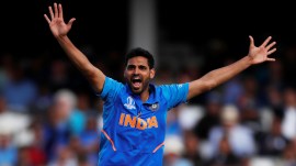 SMAT 2024: Bhuvneshwar Kumar became the first Indian pacer to record 300 T20 wickets on Saturday. (Reuters)