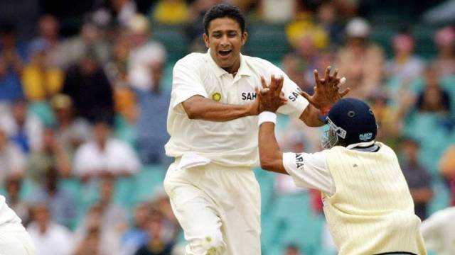 India vs Australia: After five-wicket hauls at Adelaide and Melbourne, it was at Sydney that Kumble really had his tail up. (CA)