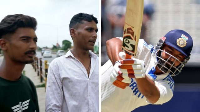 Rajat and Nishu thrust  scooters talented  by Pant, arsenic  helium  has made a palmy  instrumentality    to playing cricket. (7Cricket Screengrab/AP)