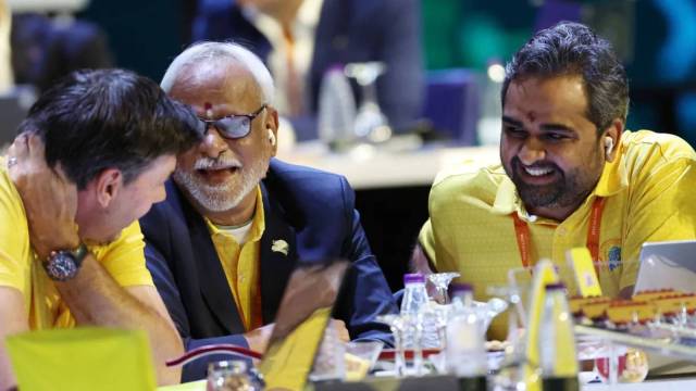  Chennai Super Kings person  forged reunions with captious   players for the IPL 2025 season. (IPL)