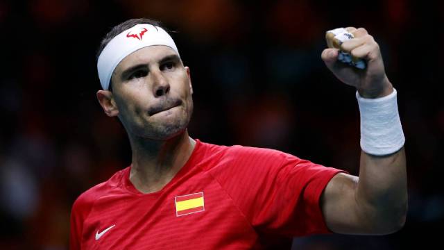 Nadal's lone  TWO defeats successful  Davis Cup singles play   came against Jiri Novak successful  his debut successful  2004 and against van de Zandschulp successful  his past  competitory  match.(Reuters)