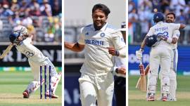 New Project (83) The importance of Nitish Kumar Reddy is that he is not just another seam-bowling all-rounder, but one with deeper gears. (AP)