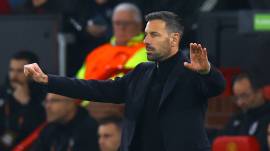 Ruud van Nistelrooy could be appointed Leicester maneger before the trip to Brentford on Saturday. (Reuters)