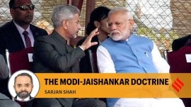 Prime Minister Narendra Modi with External Affairs Minister S Jaishankar. (ANI file)