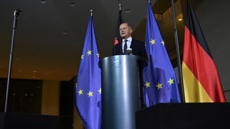 German Chancellor Olaf Scholz, elections, indian express